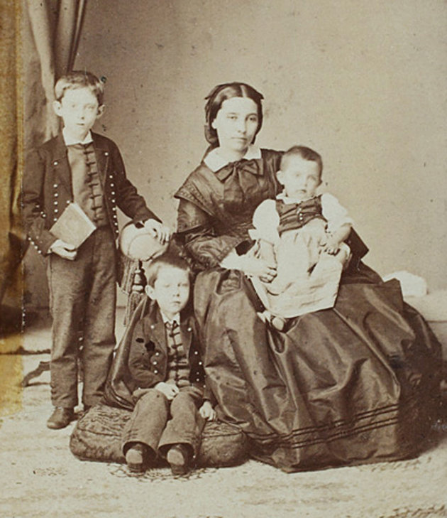 Családi fotó 1862-ből